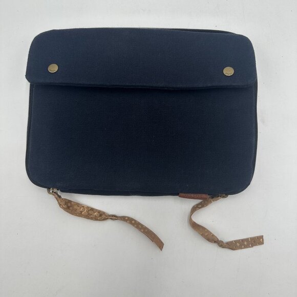 FOSSIL Navy Canvas iPad Tablet Case 10.5" x 8" - Picture 7 of 7
